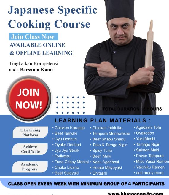 Flayer Kursus Masak Japanese no price-min